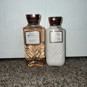 bath and body works pure wonder set